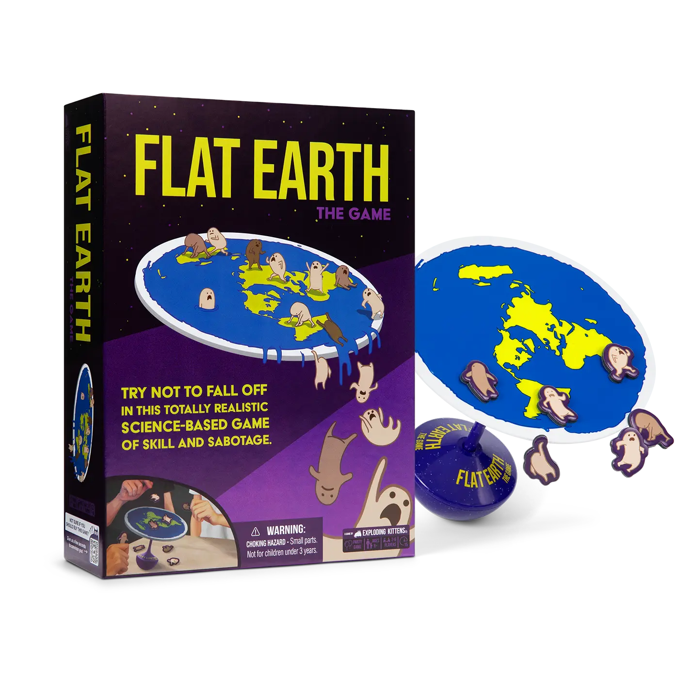 Flat Earth Balancing Board Game - Family-Friendly for Kids & Adults, Ideal for Game Night & Travel Flat Earth Balancing Board Game - Family-Friendly for Kids & Adults, Ideal for Game Night & Travel