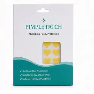 Cute Heart Hydrocolloid Face Patches 36PCS Colorful Spot Stickers
