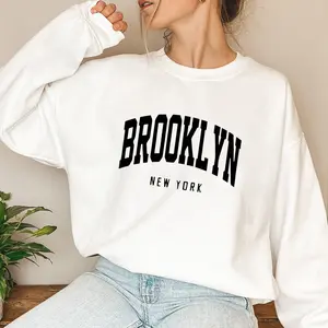 Rocking the Brooklyn look with love – classic and comfy-Street Style Fashion Sweatshirt