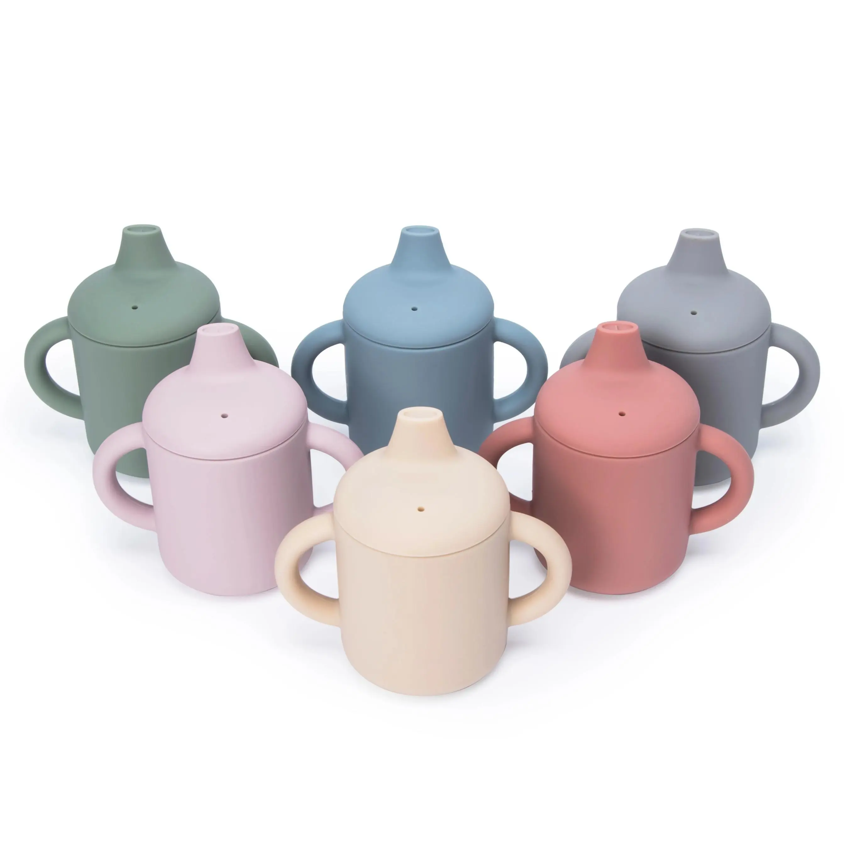 Silicone leak-proof and drop-proof sippy Cups/Mugs Silicone leak-proof and drop-proof sippy Cups/Mugs
