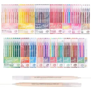 162 Color Morandi Vintage Palette Pen, Multicolor Drawing and Graffiti Pen, Art Pen, Stackable Colored Ink Refills, Neutral Pen