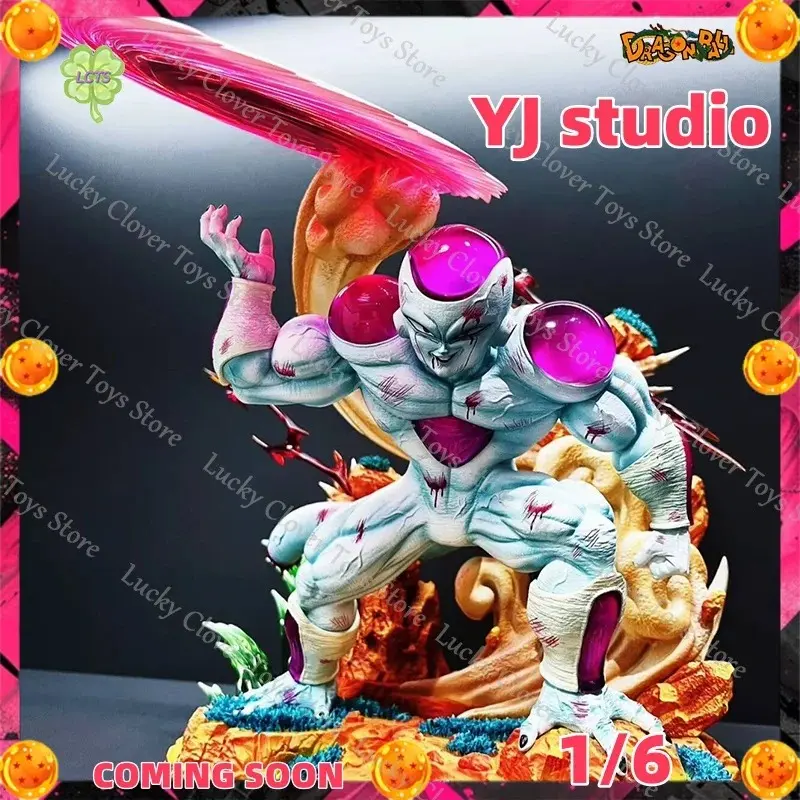 YJ Studio 1/6 Frieza Anime Figures Full Power Frieza Figure Four Forms PVC Statue Collection Model Toy