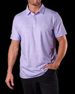 Purple Rain - Sunday Swagger Mens Polo