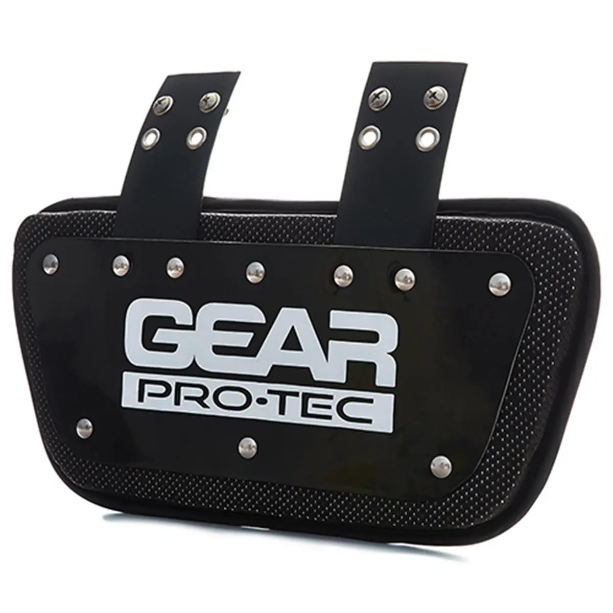 Gear Pro-Tec Z-Cool Football Back Plate - Lightweight Polycarbonate Reinforced American Football Protective Gear with Universal Attach for Sports Enthusiasts, Ball Sports, Breathable American Football Protective Gear
