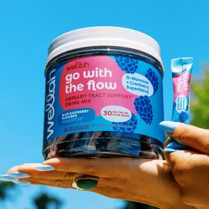Wellah Urinary Tract Support Drink | Women's Health Supplement | 3000mg D-Mannose Per Serving | 30 Servings