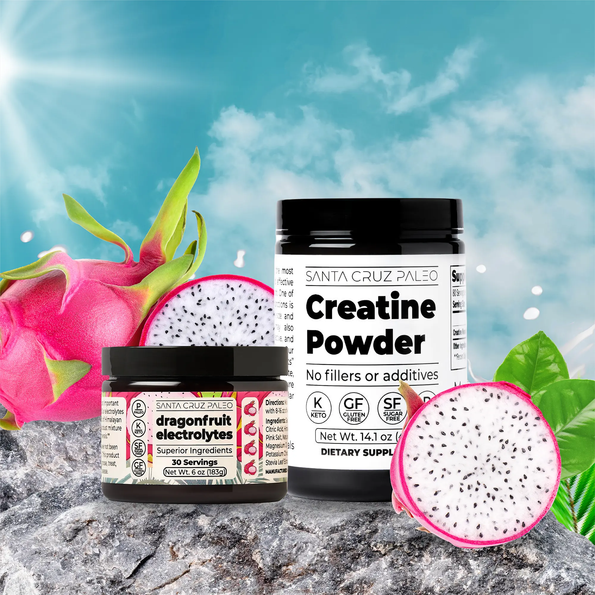 Creatine Powder + Dragonfruit Electrolytes