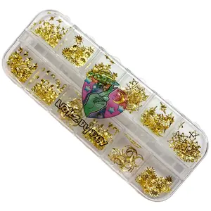 ASSORTED GOLD STARRY MIX CHARMS