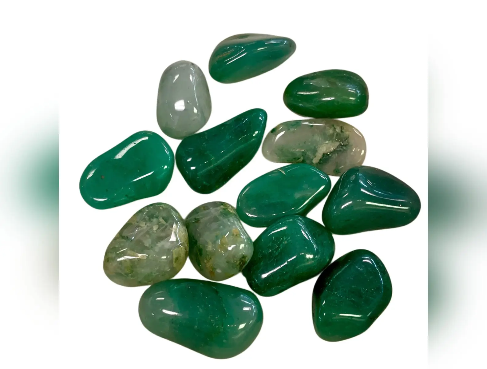 Chalcedony (Green)Tumbled Stone Rare