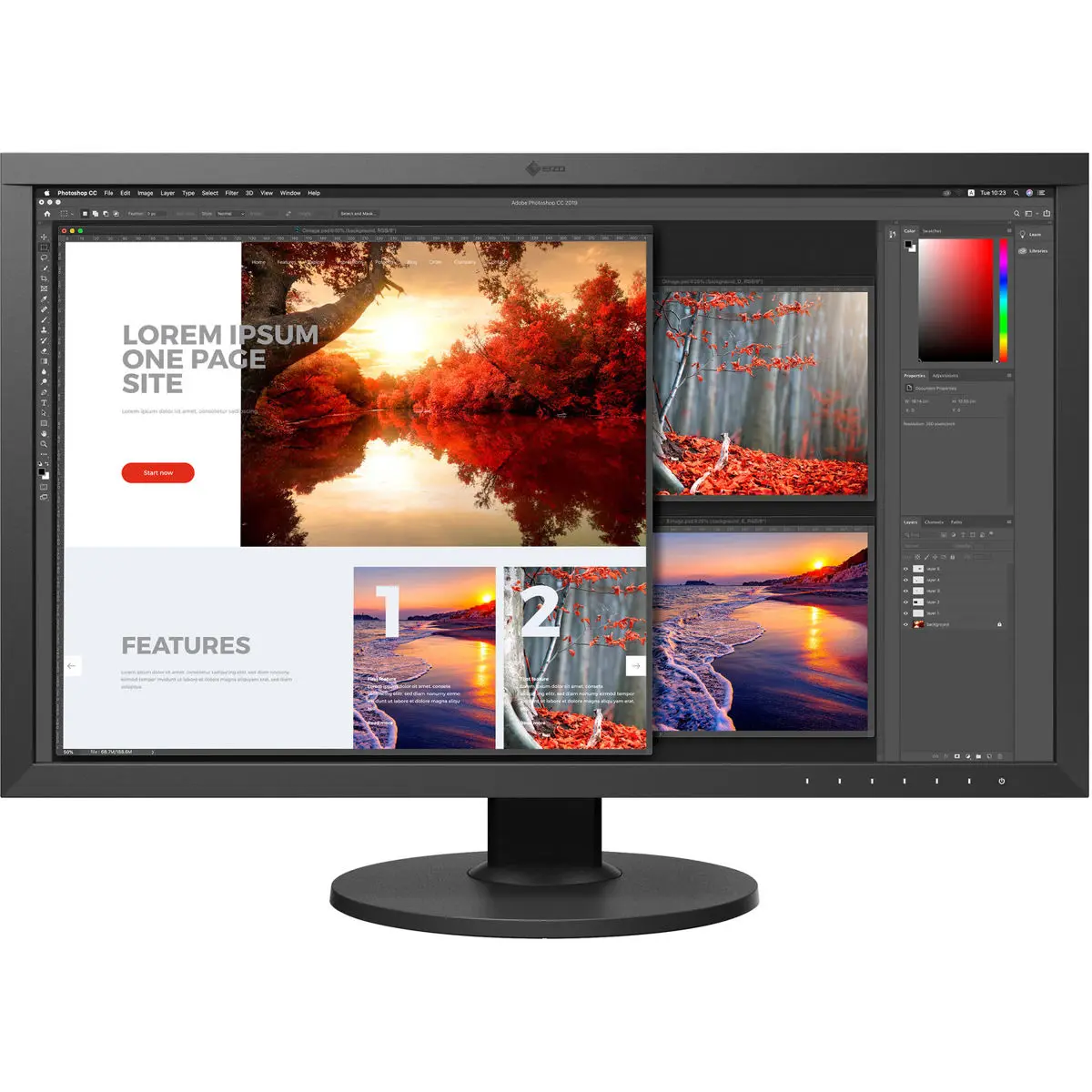 Eizo ColorEdge CS2740 26.9" 16:9 4K Ultra HD IPS Wide-Gamut LED LCD Monitor
