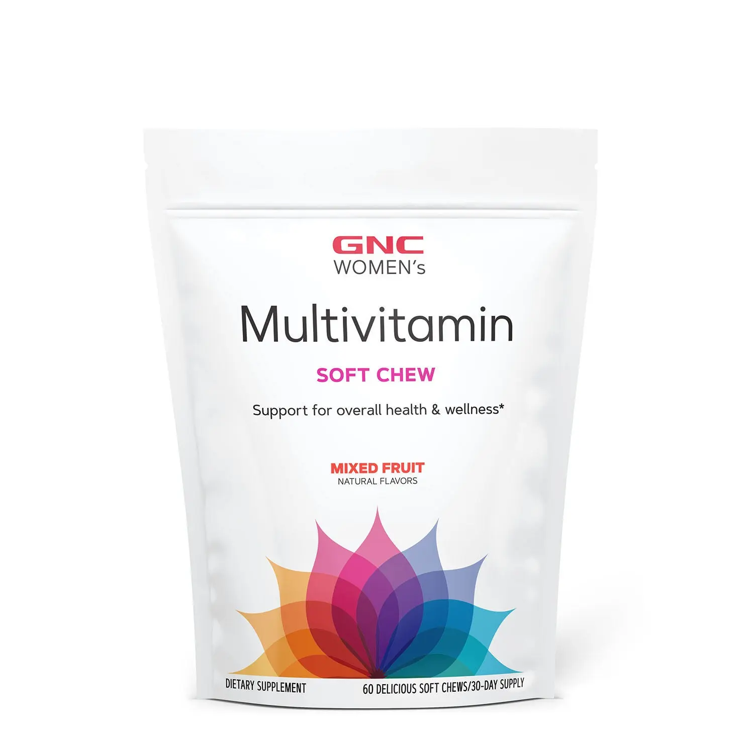 GNC Women's Ultra Mega Multivitamin Soft Chews, Mixed Fruit, 60 Chews GNC Women's Ultra Mega Multivitamin Soft Chews, Mixed Fruit, 60 Chews