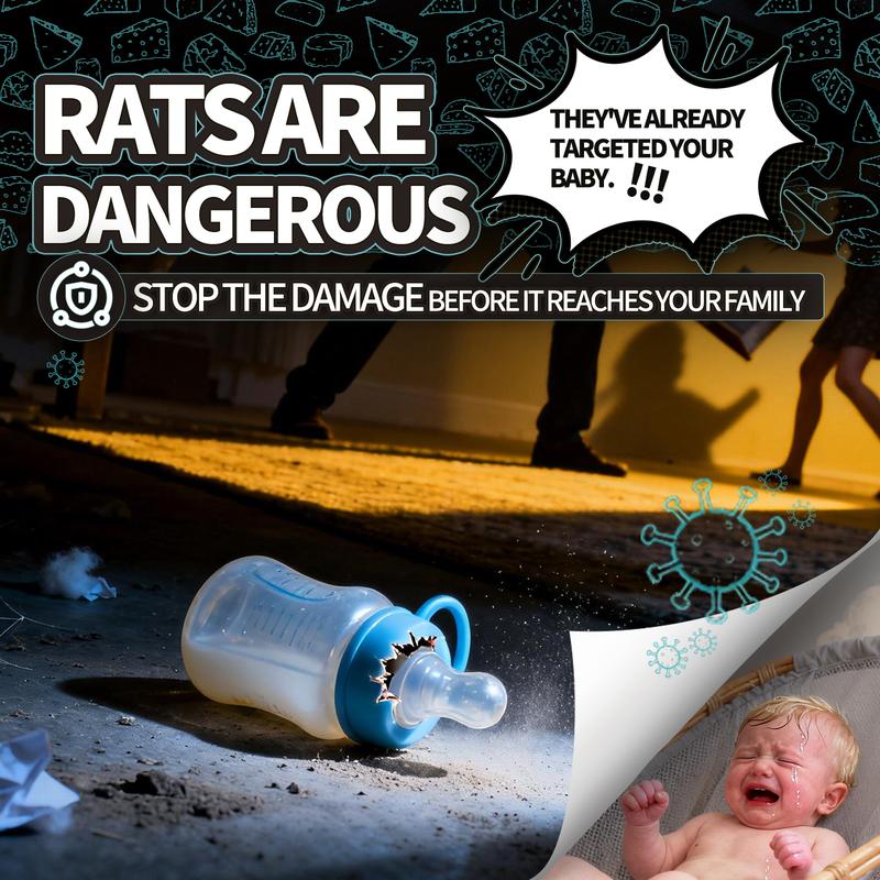 12-Pack Rodent Repellent Balls for Home Kitchen Effective Pest Control Solution