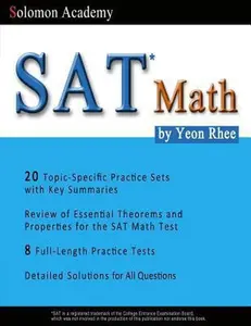 USED-SAT Math: Solomon Academy's SAT Math Book by Rhee, Yeon (Paperback)