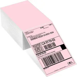 Thermal Shipping Labels 4x6-250 Labels Fan-Fold, Mailing Postage Paper for Thermal Printers,  Adhesive, Jam-Free, Compatible with JADENS, Rollo, Munbyn, for Office & ,
