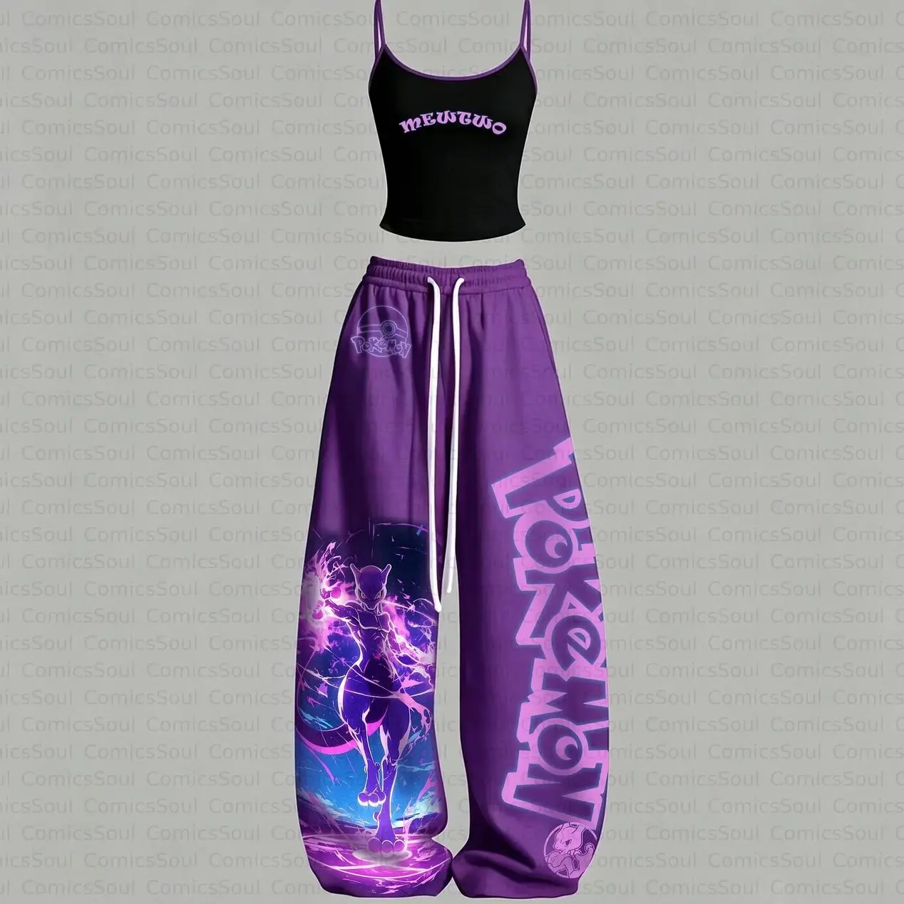 Pokémon Top & Elasticated Trousers Two-Piece Set Y