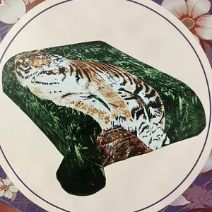 Thick and Soft King Size Tiger Blanket - Perfect for Cozy Nights
