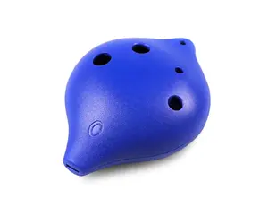 STL Ocarina Plastic 6-Hole Tenor Ocarina in C Major - Gift for Kids and Beginner Musicians