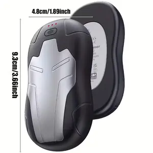 Hand Warmers Rechargeable 2 Pack, 10000mAh Magnetic Electric Hand Warmers, Double-Sided Heating,Pocket-Sized Electric Hand Warmers for Winter Outdoors, Camping, Hunting, Perfect Gift Christmas,Thanksgiving Day