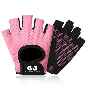 Non-Slip Workout Gloves with Wrist Support, gym gloves🏋，Mesh Fabric and Shock-Absorbing Design, Breathable Sports Gloves for Weight Lifting, Fitness