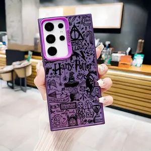 Magic Harrys Potters Anime Phone Case Protective Suitable for Samsung Galaxy S25 S24 S23 S22 S21 S20 FE Ultra Plus Edge 4G 5G Anti Fall Shockproof Matte Back Cover