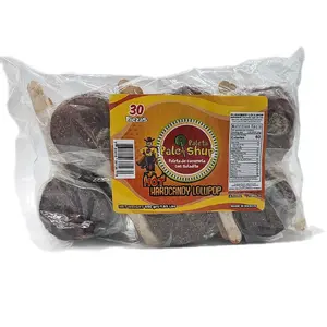 PALE SHUP - Paleta de Caramelo con Saladito Hard Candy Lollipop Spicy - 1 Bag with 30 Pieces - Bonbon, Snack