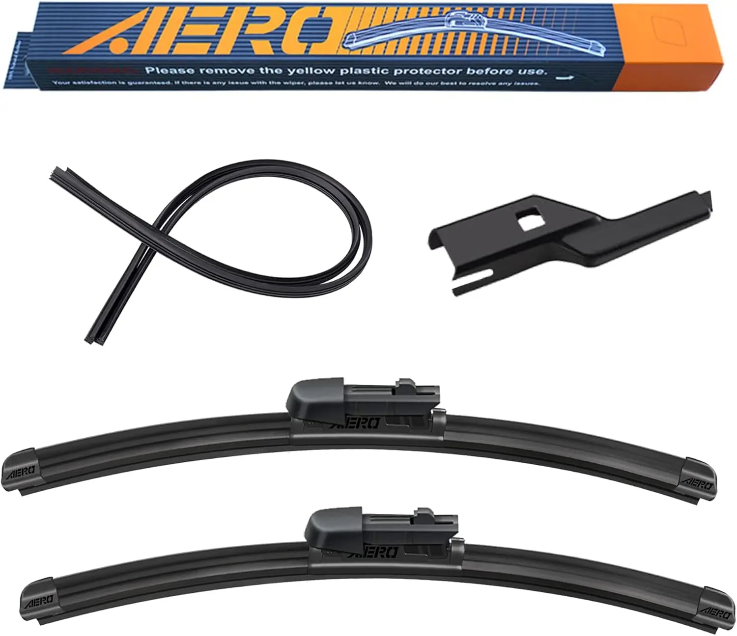 Avenger 26"+16" Premium All-Season Windshield Wiper Blades with Extra Rubber Refills Replacement for  XV Crosstrek 2024-2018 & Impreza 2024-2017 & WRX 2023-2022 (Set of 2)