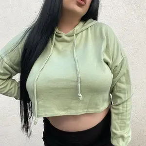 Sage Green Cropped sweater