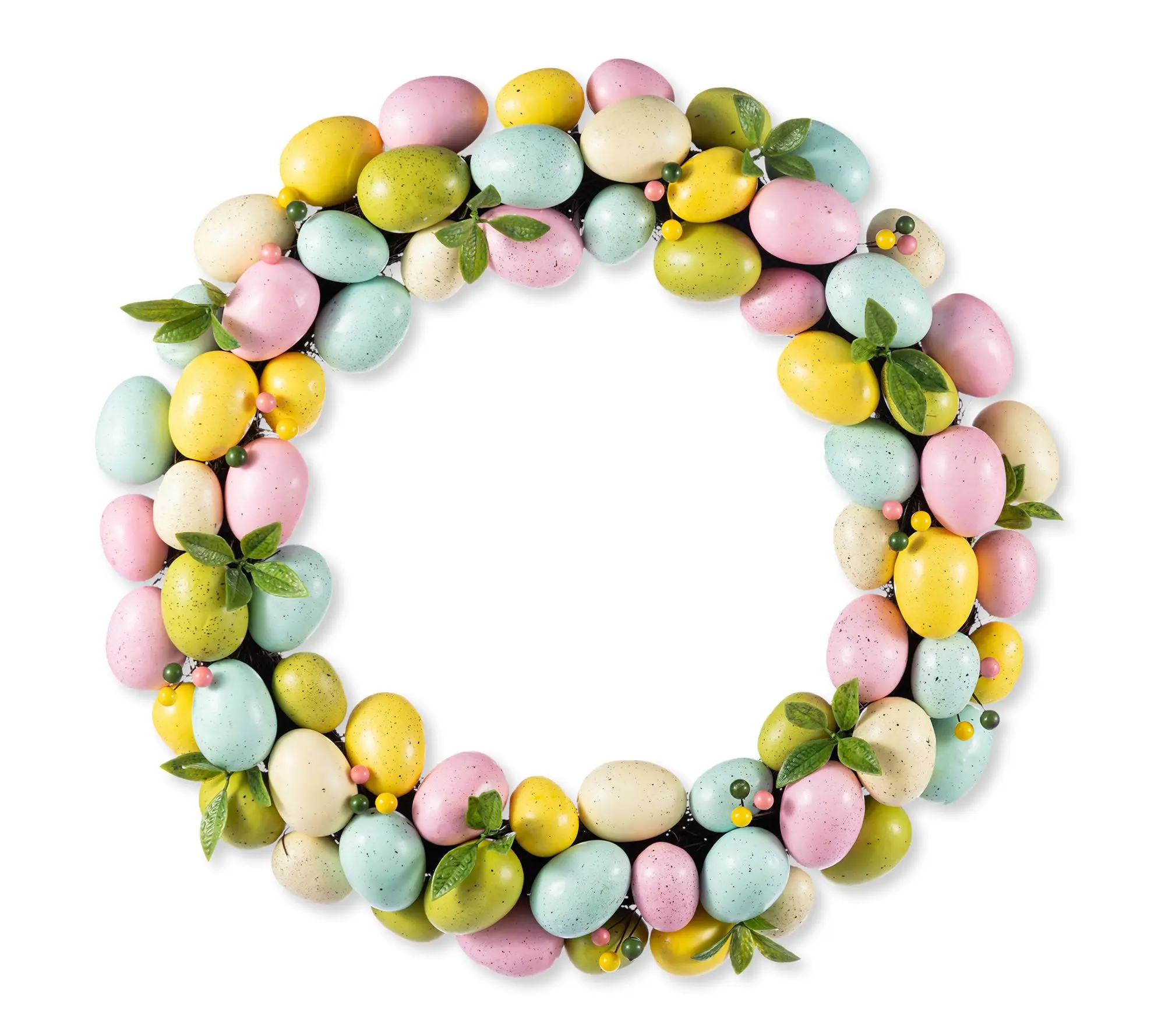 Glitzhome 18"D Easter Eggs Wreath Glitzhome 18"D Easter Eggs Wreath