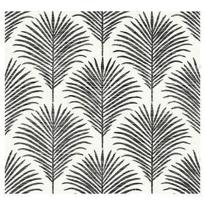 NextWall Grassland Palm Peel and Stick Wallpaper