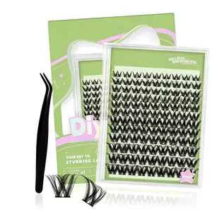 Angel Kit Natural Spike DIY Lash Clusters Kit Manga Eyelash Clusters