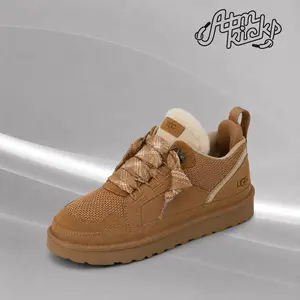 UGG Lowmel Chestnut (Kids) 1152410K-CHE Authentic Shoes Footwear Sneaker Trainer Comfortable Walking Fashion Trending Gift