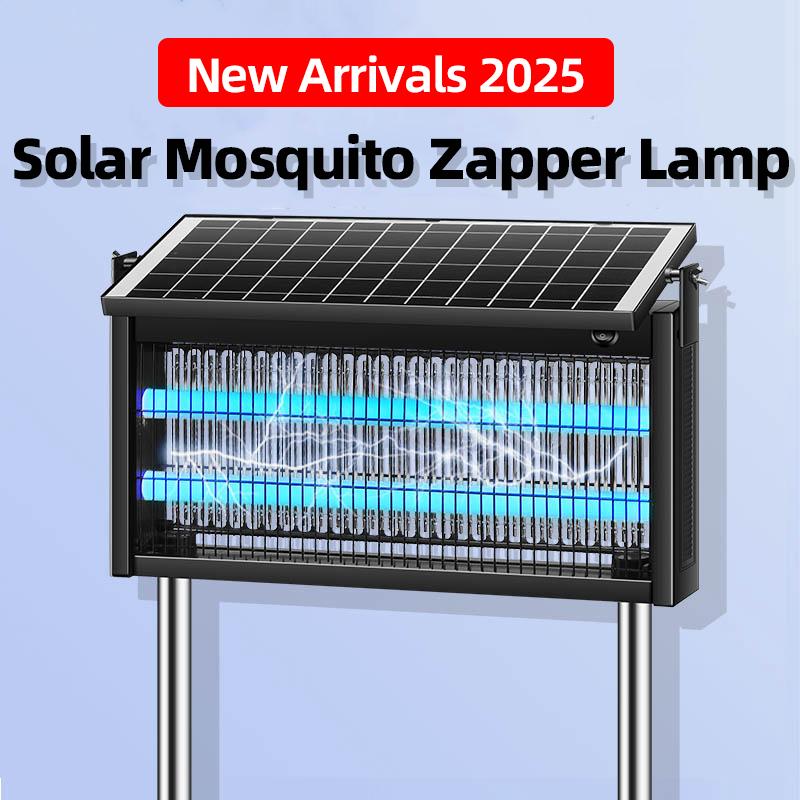 TikTok school season The new solar outdoor mosquito-killing lamp saves electricity and worry-free. It can be protected at any time in the countryside, courtyards, camping, fishing, and picnics. The most romantic gift to protect your family