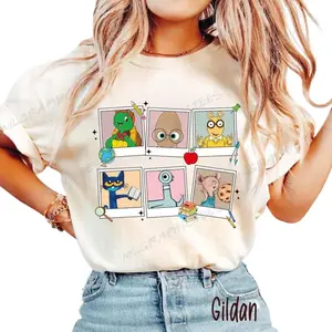 Read Children's Book Shirt, Children's Character Affirmations Shirt, Teacher Characters Shirt, Kindergarten Shirt, Teacher Appreciation Gift