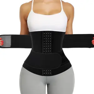 Neoprene Sauna Waist Trainer Corset Sweat Belt for Women Compression Cincher Band Workout Fitness Back Support