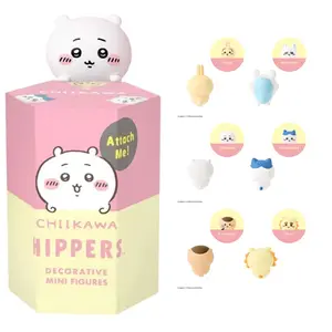 Sonny Angel Chiikawa Hippers - 1 Sealed Blind Box Cute Decorative Mini Figures for Phone, Laptop, Charm
