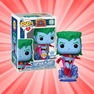 Funko Pop! The New Adventures of Captain Planet Captain Planet Funko Exclusive #SE