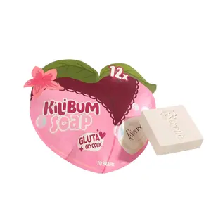 KSerene KiLiBUM Gluta Glycolic Soap | Cleansing Bar | 70g x 3 Bars