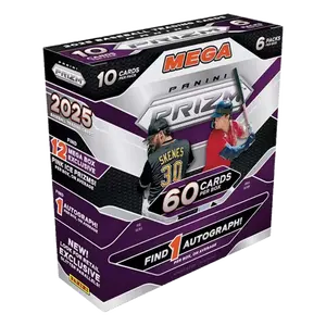 2025 Panini Prizm Baseball Mega Box (6 Packs)