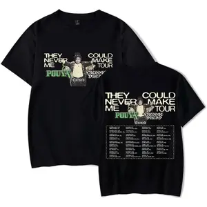 Pouya Tour 2025 Short Sleeve Merch Tee Women Men Crewneck Fashion T-shirt Unisex Tops  C591 B3F