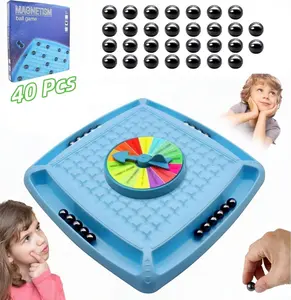 Magnetic Chess Game Set,Magnet Board Games with 40 Magnetic Stones,Strategy Game,Family Party Game for Kids and Adults tiktok shop