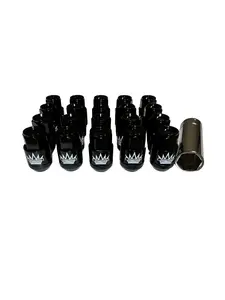 Black M12 x 1.25