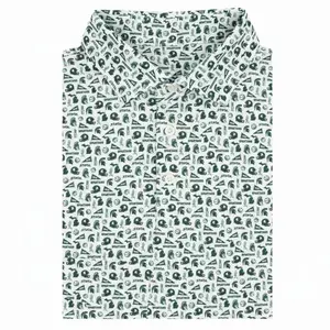 Men’s Michigan State Short Sleeve Polo – Official Collegiate Gameday Wear