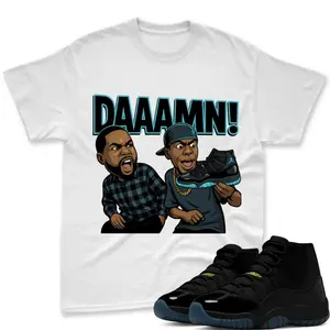 AJ 11 Gamma DAMN Matching Shirt, 11 Gamma Matching Shirt, Sneaker Matching, Streetwear, Design Printed T-Shirt, Gift For Sneakerhead