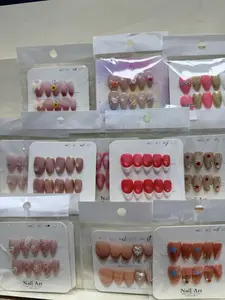 Carys(11590)gc.short pink almond nails