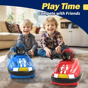 2 Piece Remote Control Bumper Car Set, Ages 6+, High-Speed Racing Dual Player, Parent-Child Football Interaction, Home/outdoor Play, Battery Included