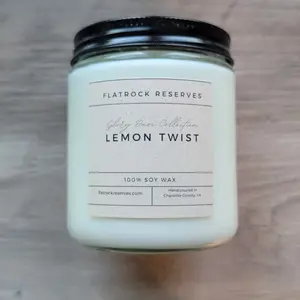8 oz. Lemon Twist Candle