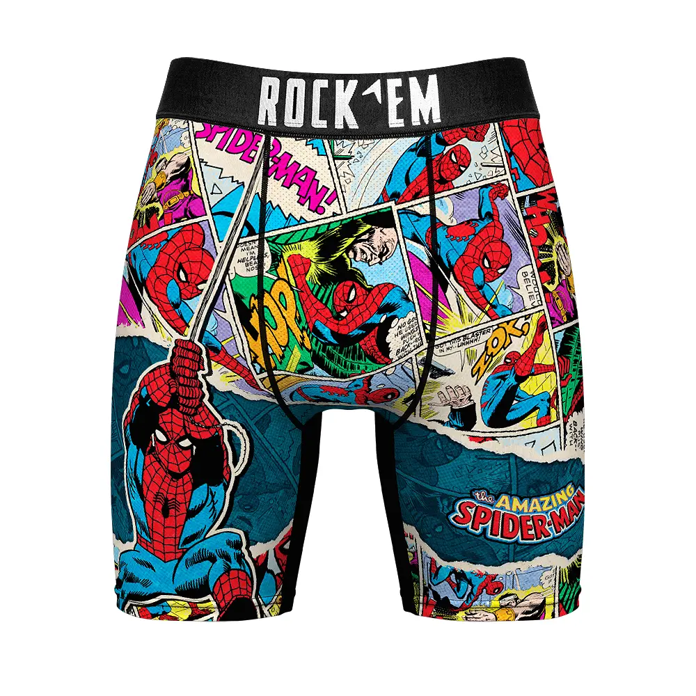 Rock 'Em Boxer Briefs - Marvel Spider-Man Off Panel