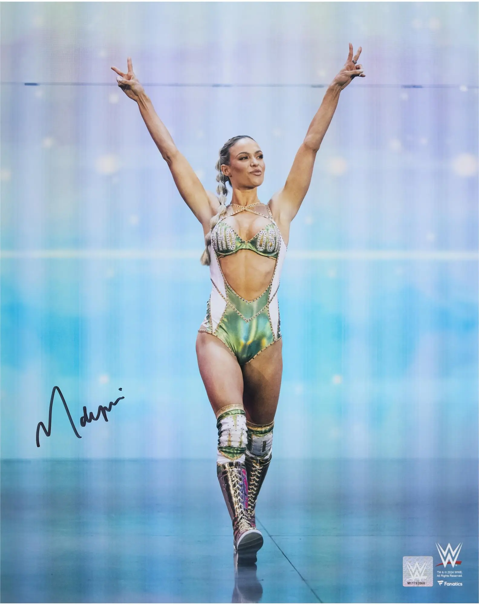 Maxxine Dupri WWE Autographed 16" x 20" Entrance Photograph - Fanatics Authentic Certified