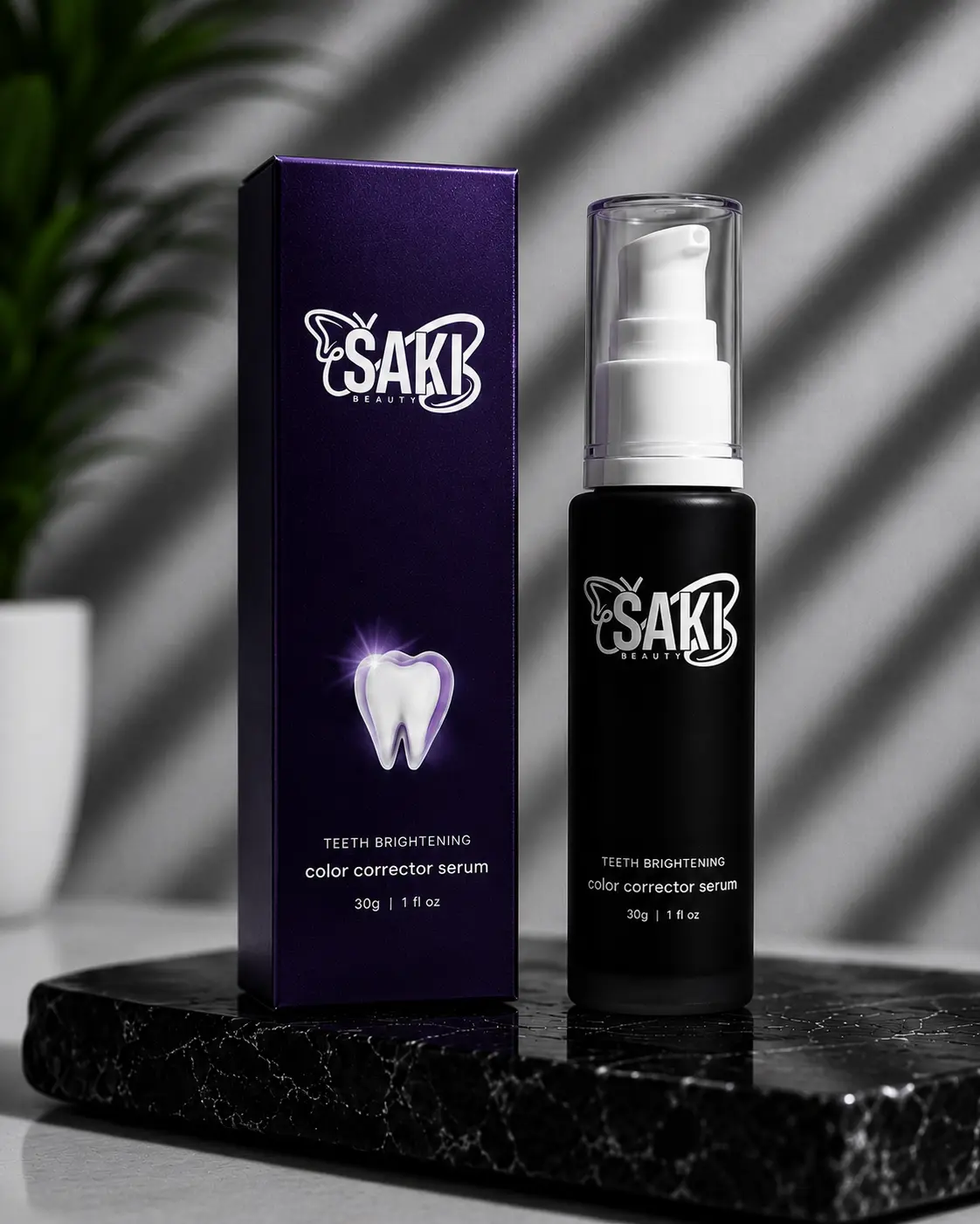 Sakibeauty Whitening Toothpaste, 30g Oral Care Product for Teeth Brightening