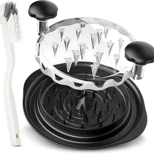 Chicken mincer, 2025 professional chicken breast mincer tool twist large visible meat mincer with widened non-slip pad fixed, free cleaning brush