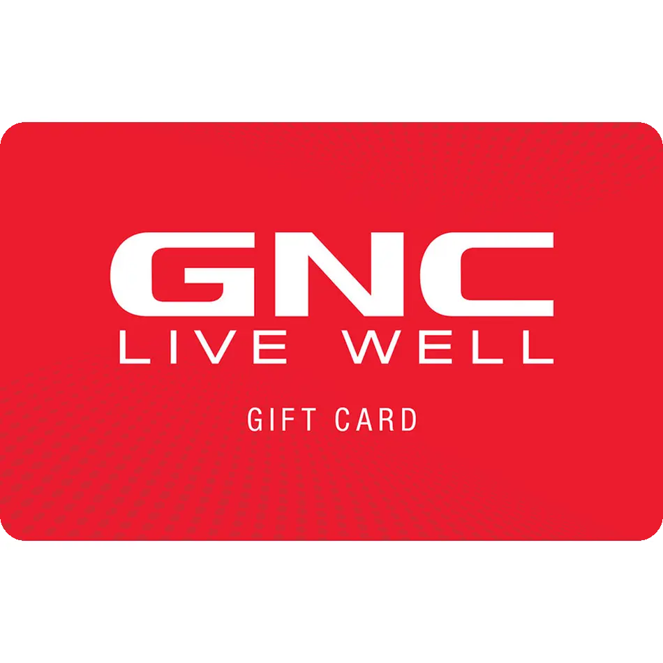 GNC eGift Card | Vitamins, Supplements, Protein & Wellness